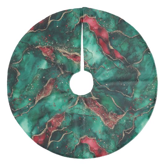 Pond Fleece Kerstboom Rok (Voorkant)