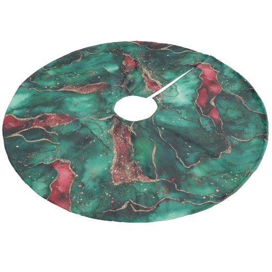 Pond Fleece Kerstboom Rok (Gekanteld)