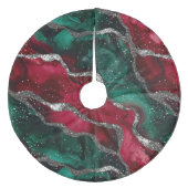 Pond Fleece Kerstboom Rok (Voorkant)