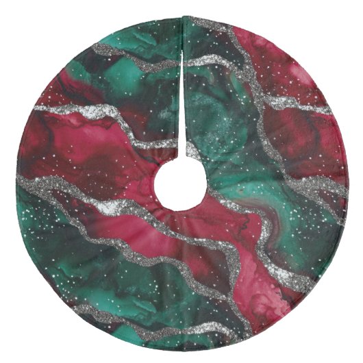 Pond Fleece Kerstboom Rok (Voorkant)