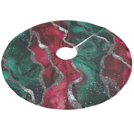 Pond Fleece Kerstboom Rok (Gekanteld)