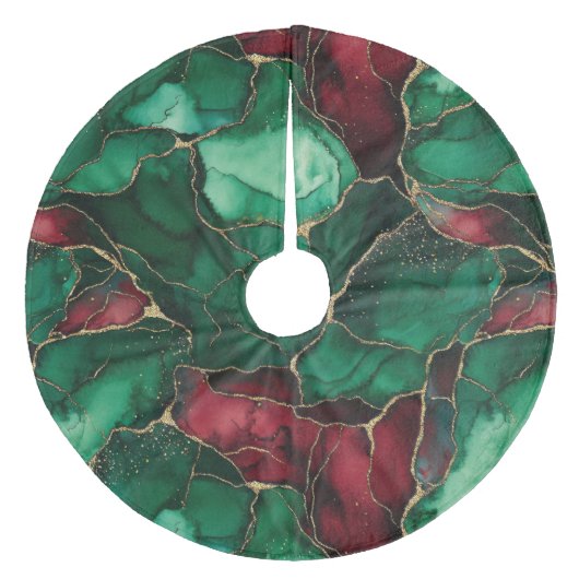 Pond Fleece Kerstboom Rok (Voorkant)