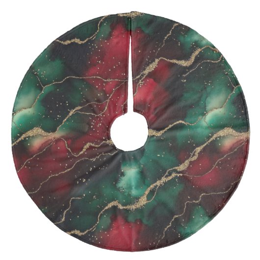 Pond Fleece Kerstboom Rok (Voorkant)