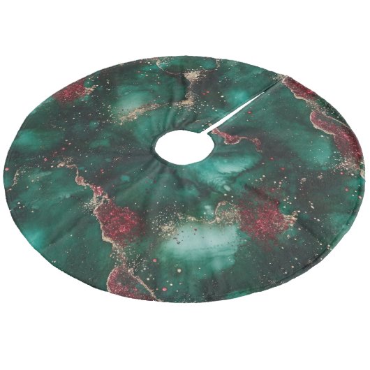 Pond Fleece Kerstboom Rok (Gekanteld)