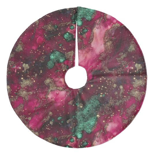 Pond Fleece Kerstboom Rok (Voorkant)