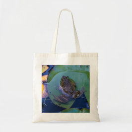 Pond Frog Tote Bag