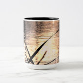 Pond Impressions Tweekleurige Koffiemok (Center)