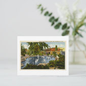 Pond in Clinch Park Traverse City, Michigan Briefkaart (Staand voorkant)