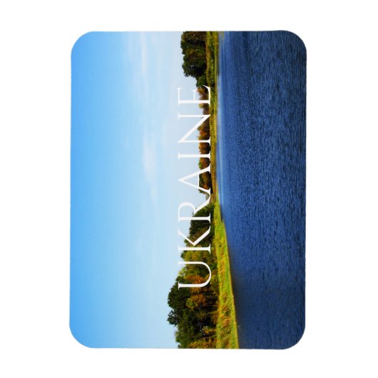 Pond in het zuidelijke deel van Oekraïne Postc Magneet (Verticaal)