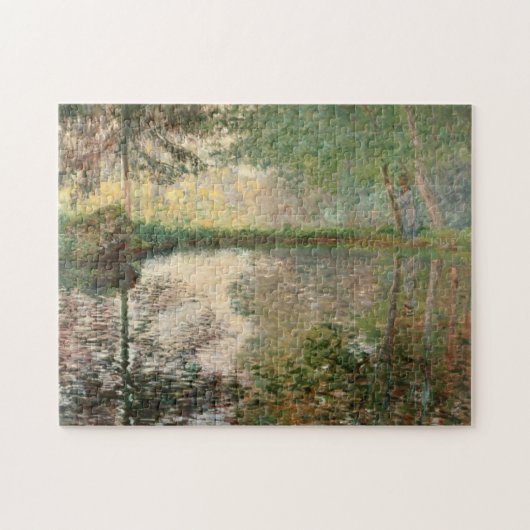 Pond in Montgeron Monet Fine Art Legpuzzel (Horizontaal)