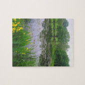 Pond in Springtime Puzzle Legpuzzel (Horizontaal)