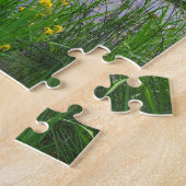 Pond in Springtime Puzzle Legpuzzel (Zijkant)
