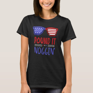 Pond it Noggin - American Guy heeft het gevonden N T-shirt