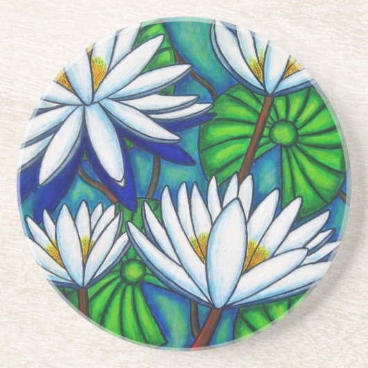 Pond Jewels Onderzetter van Lisa Lorenz (Voorkant)