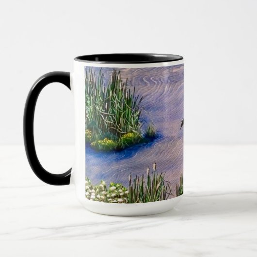 Pond Kingfisher Cup Mok (Links)