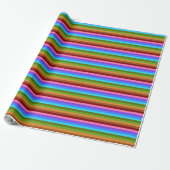 Pond Life Candy Stripe CC Cadeaupapier (Uitgerold)