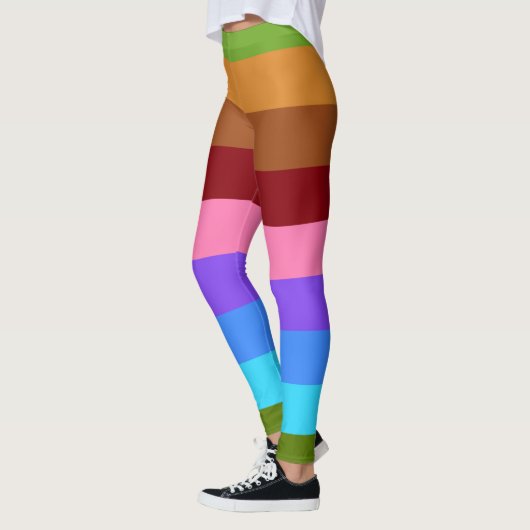 Pond Life Candy Stripe CC Leggings (Links)