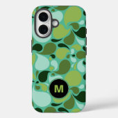 Pond Life Paisley Monogram Case-Mate iPhone Case (Achterkant)