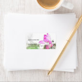 POND LOTUS L Chinese penseel schilderende kunst Etiket (Insitu)