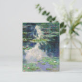 Pond met water Lilies Monet Fine Art Briefkaart (Staand voorkant)