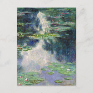 Pond met water Lilies Monet Fine Art Briefkaart