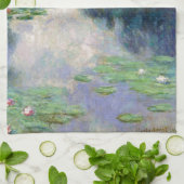 Pond met water Lilies Monet Fine Art Theedoek (Gevouwen)