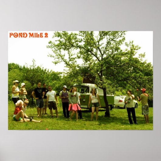 Pond mile 2 Woodstock Poster (Voorkant)