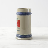 Pond Mile 3 Mannen Chamion & Team Champion Stein Bierpul (Center)