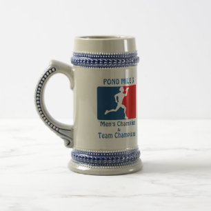 Pond Mile 3 Mannen Chamion & Team Champion Stein Bierpul