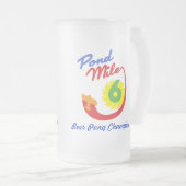 Pond Mile Beer Pond Champion Stein Matglas Bierpul (Voorkant rechts)