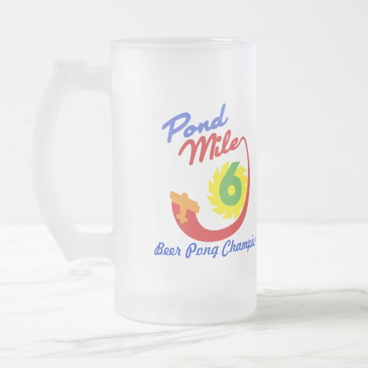 Pond Mile Beer Pond Champion Stein Matglas Bierpul (Links)