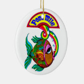 Pond Mile Fish Ornament (Rechts)