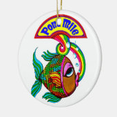 Pond Mile Fish Ornament (Links)