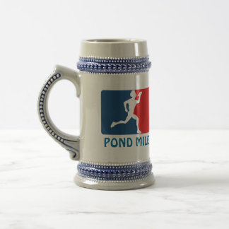 Pond Mile Logo Beer Stein Bierpul