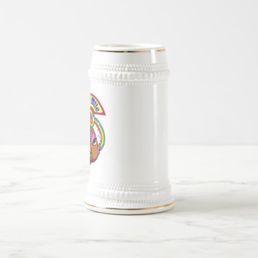 Pond Mile Logo Beer Stein Bierpul (Center)