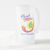 Pond Mile Team Champions Stein Matglas Bierpul (Voorkant rechts)