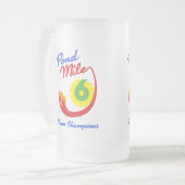 Pond Mile Team Champions Stein Matglas Bierpul (Voorkant links)