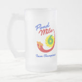 Pond Mile Team Champions Stein Matglas Bierpul (Links)