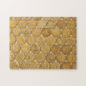 Pond muntstuk legpuzzel (Horizontaal)