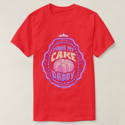Pond My Cake Papa Baking Lover T-shirt (Design voorkant)