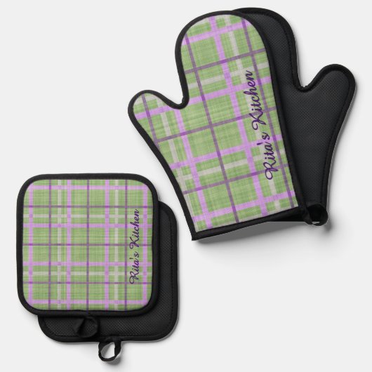 Pond Ovenwant & Pannenlap Set (Voorkant / Achterkant)