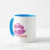 Pond Paars Mok (Voorkant links)