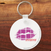 Pond Paars Sleutelhanger (Voorkant)