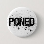 POND-pin Ronde Button 5,7 Cm (Voorkant)