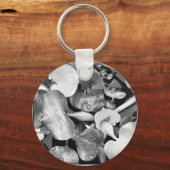 Pond Plant en zwart-wit Sleutelhanger (Voorkant)
