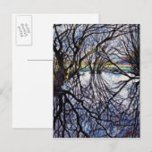 Pond Reflecties 2009 Briefkaart (Voorkant / Achterkant)