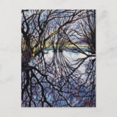 Pond Reflecties 2009 Briefkaart (Voorkant)