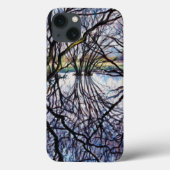 Pond Reflecties 2009 Case-Mate iPhone Case (Achterkant)