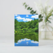 Pond Reflection Briefkaart (Staand voorkant)