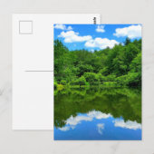Pond Reflection Briefkaart (Voorkant / Achterkant)
